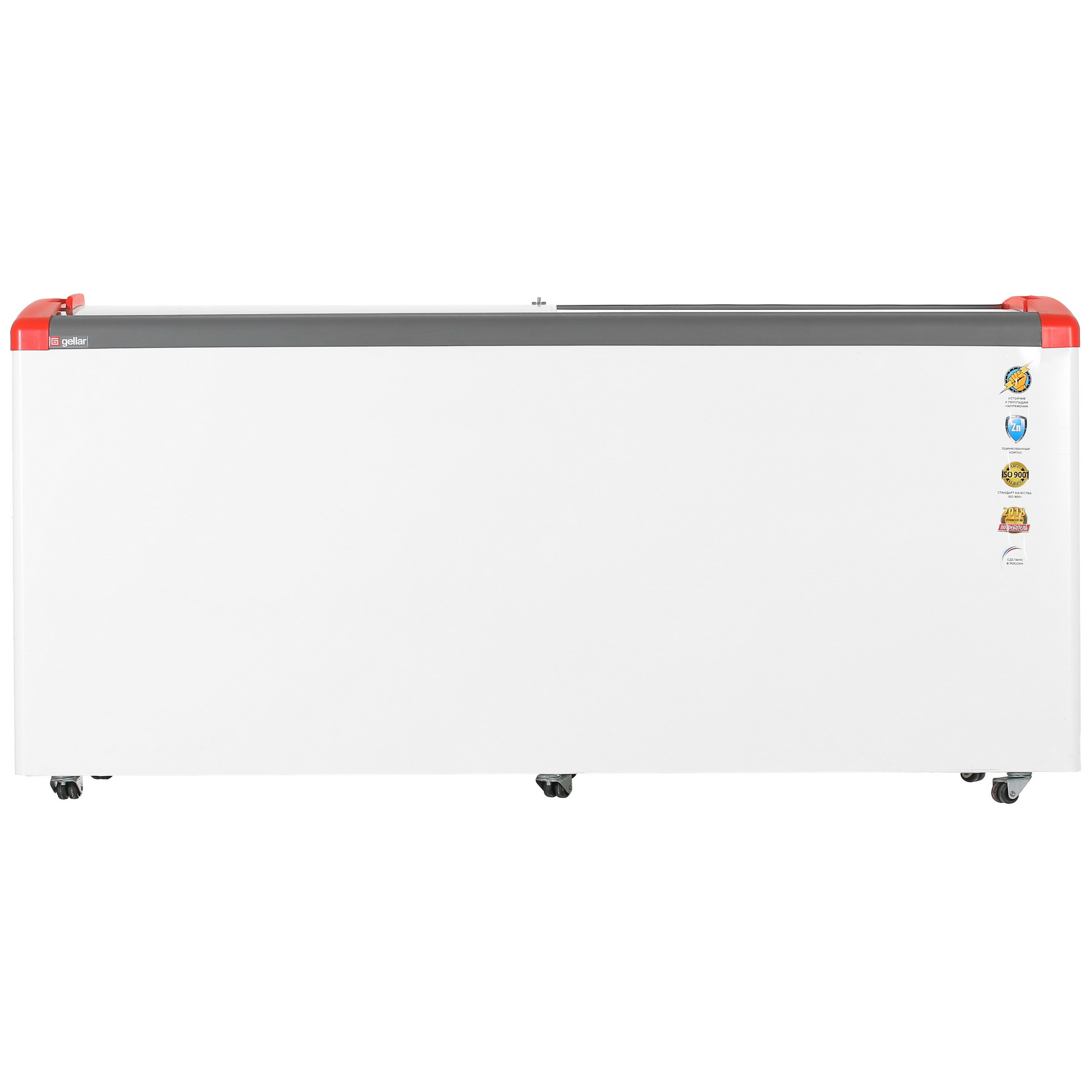 1229601 Морозильный ларь Frostor Gellar FG 700 E белый, красный STDN-0136003 - Вид №1