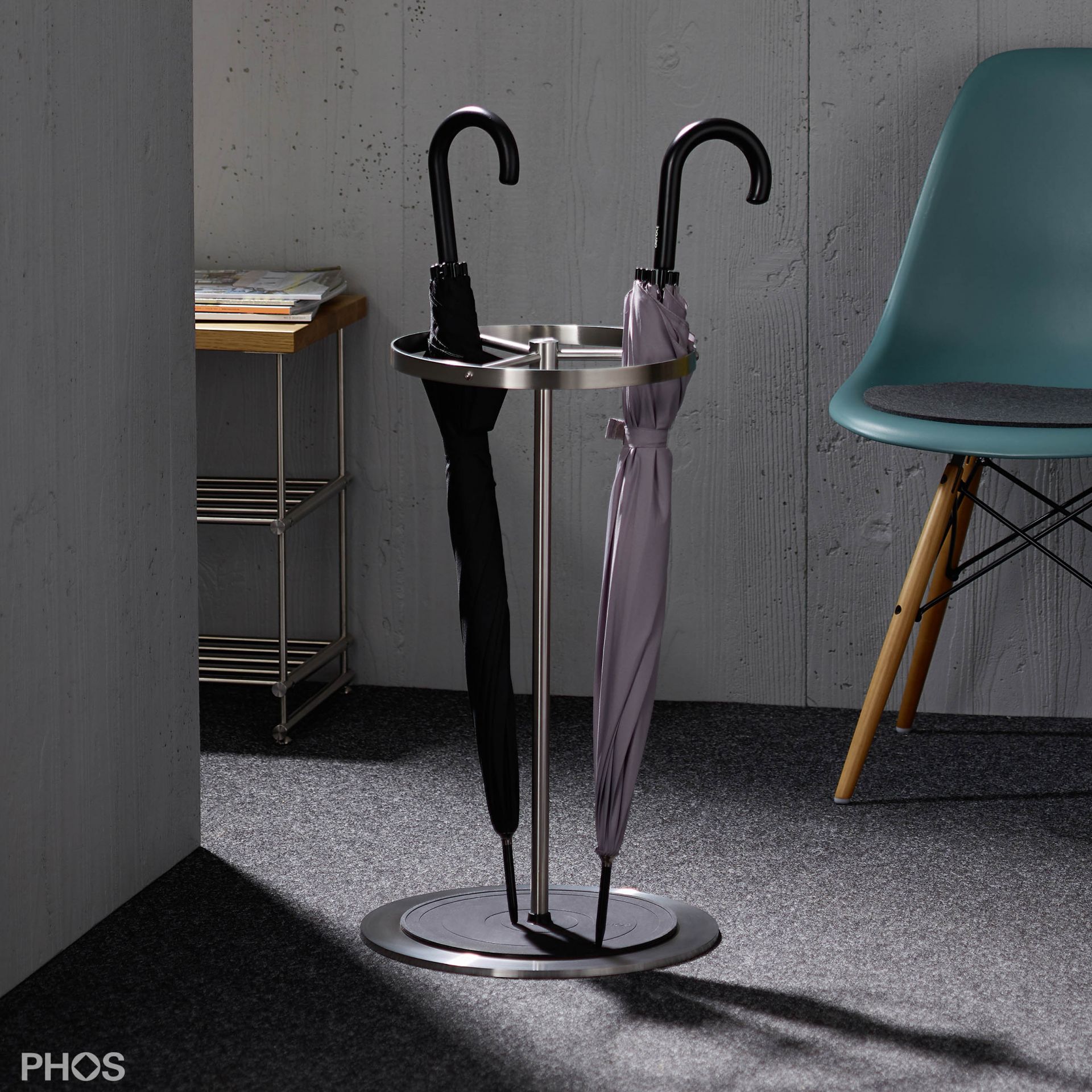 SSTE Подставка для зонтов Anselma, основание: нержавеющая сталь. PHOS 