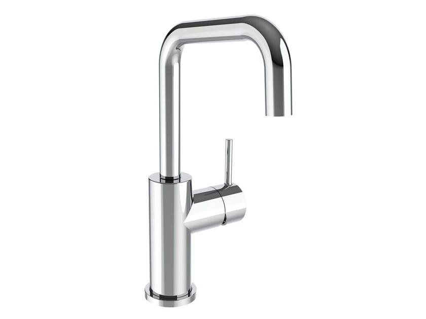 Смеситель для раковины без слива с поворотным горлышком CRISTINA Rubinetterie Phi ARCH-00000344