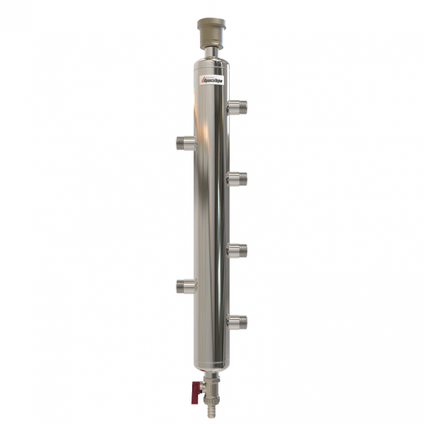 Купить Гидравлический разделитель 40 кВт, 2 контура Прокситерм GS202 - Вид №3