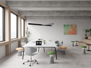 Низкая ткань табурет