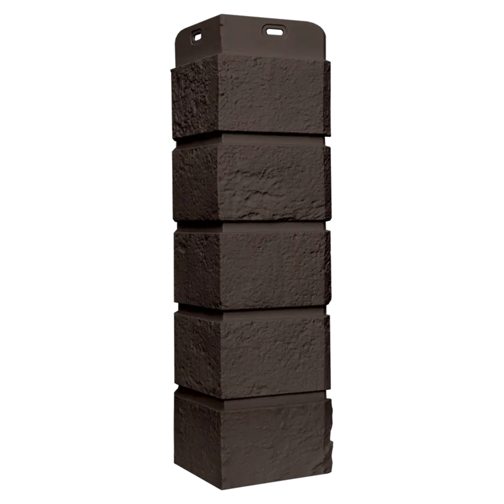 Угол Grand Line Classic Состаренный кирпич цвет шоколадный STLM-2113260