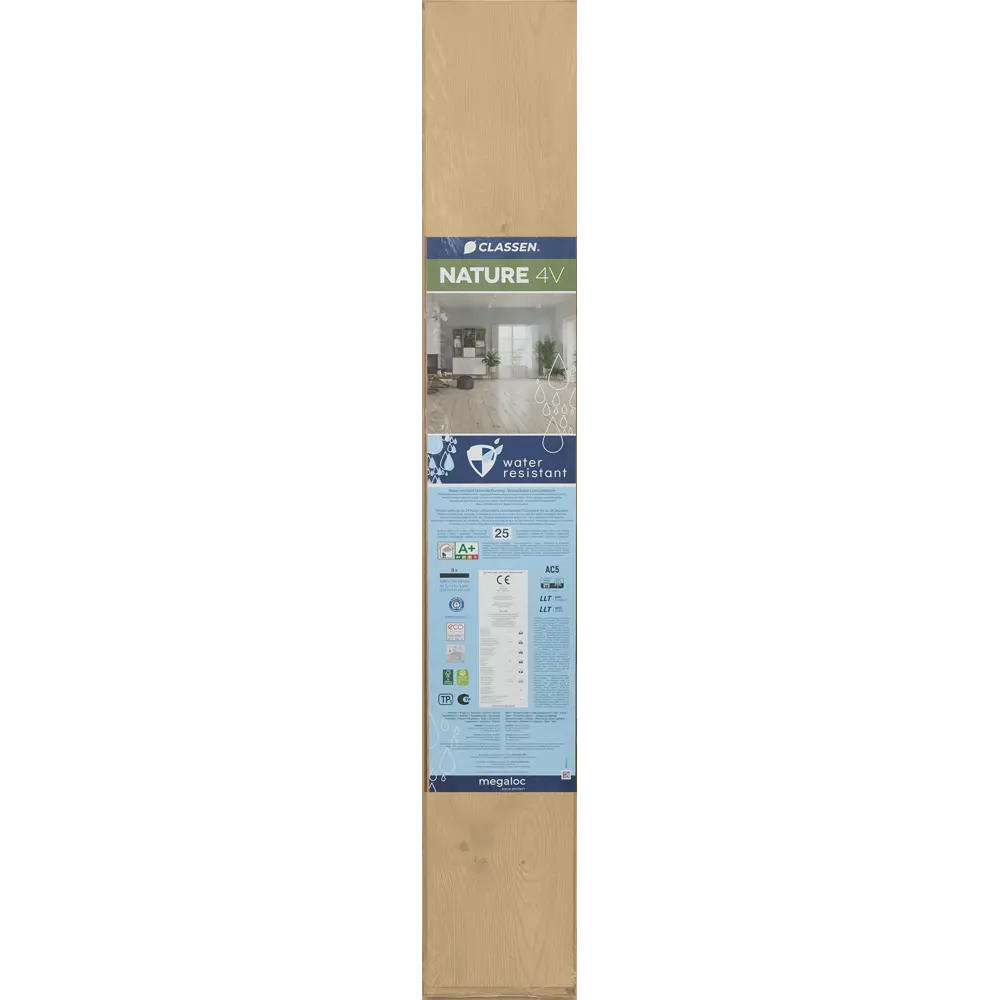 Ламинат «Дуб Формадхио» водостойкость 48 часов 33 класс толщина 8 мм с фаской 1.973 м² Classen STLM-2161599 - Вид №10