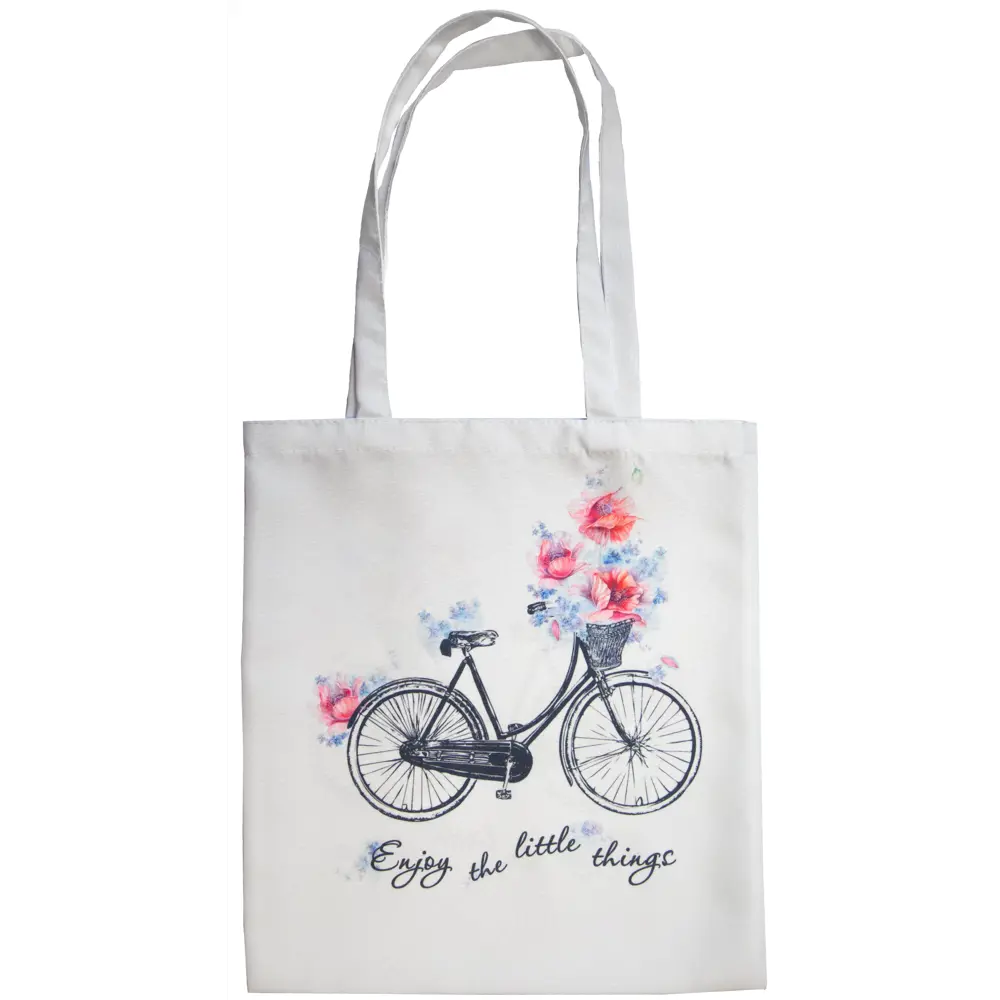 Сумка шоппер Seasons Простые вещи 40x45 см белая STLM-2127780