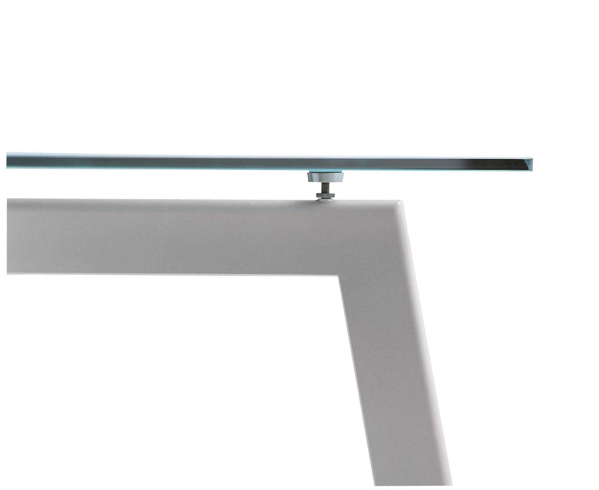 Круглый стол из стали и стекла Desalto LINK ARCH-00057985 - Вид №2