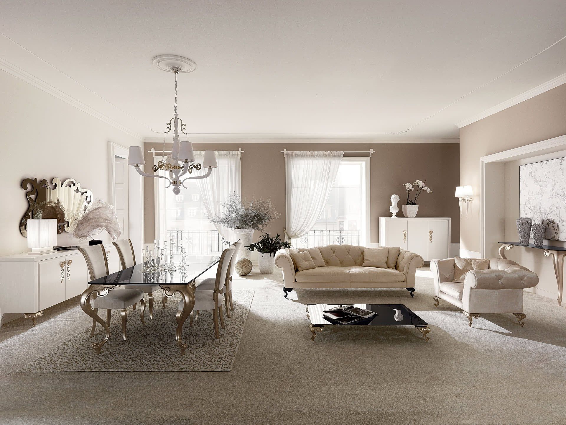 3-местный диван из нубука Cantori ARCH-00102245 - Вид №1