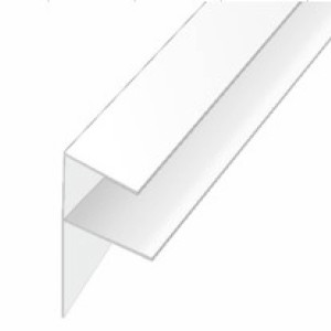 Профиль F-образный для ПВХ панелей 10мм STELLA (50) STSR-500