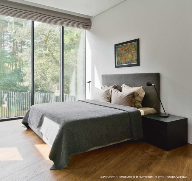 Flexform Двуспальная кровать из ткани с мягким изголовьем sun-id-1413359 - Вид №1