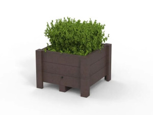 Квадратный плантатор в Strongplast