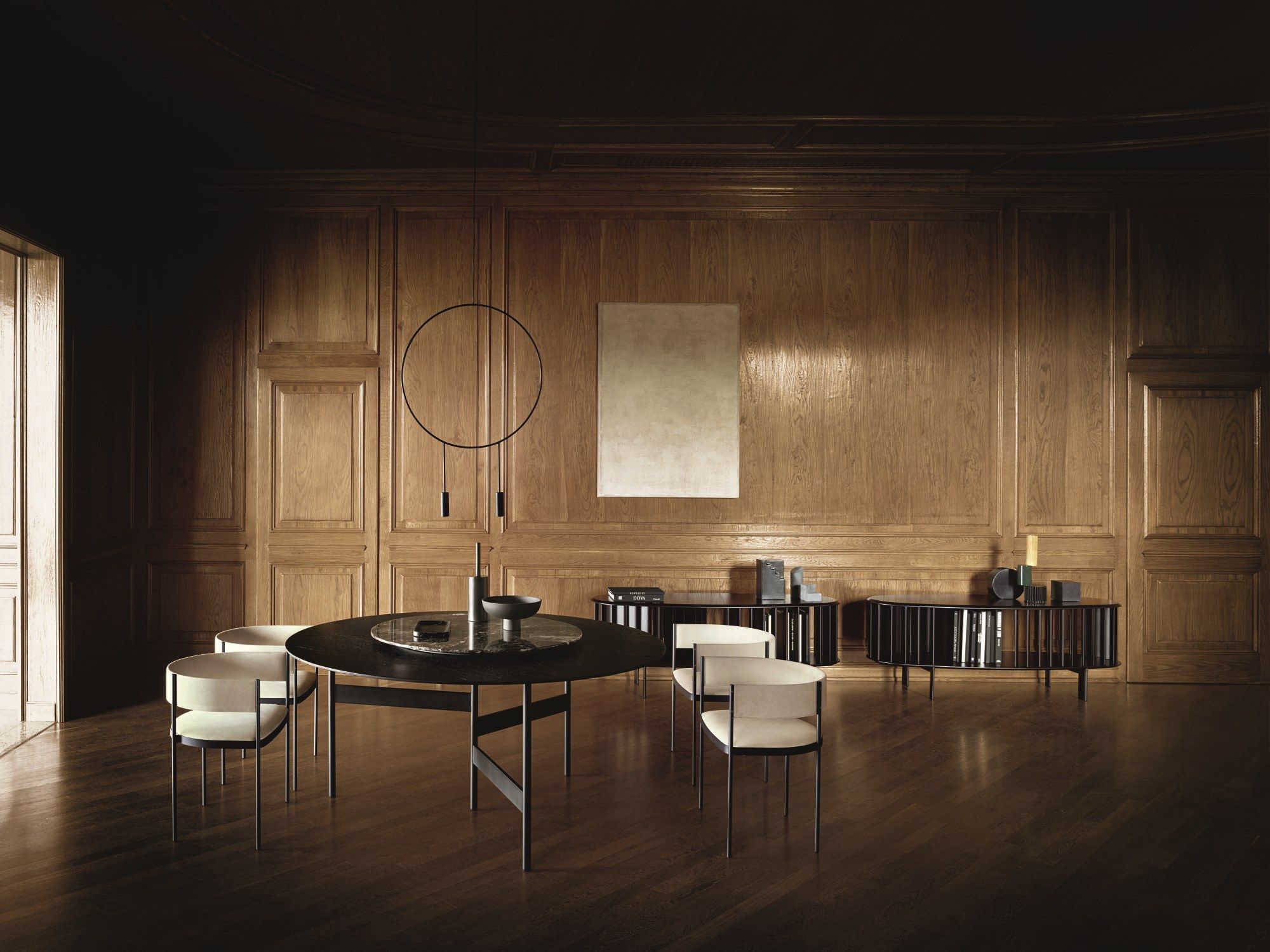 Деревянный двухсторонний шкаф Living Divani ARCH-00035611 - Вид №4