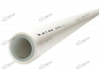 Труба полипропиленовая KALDE D 63х10,5 PN 25 армированная алюминием белая 3202TOX630000