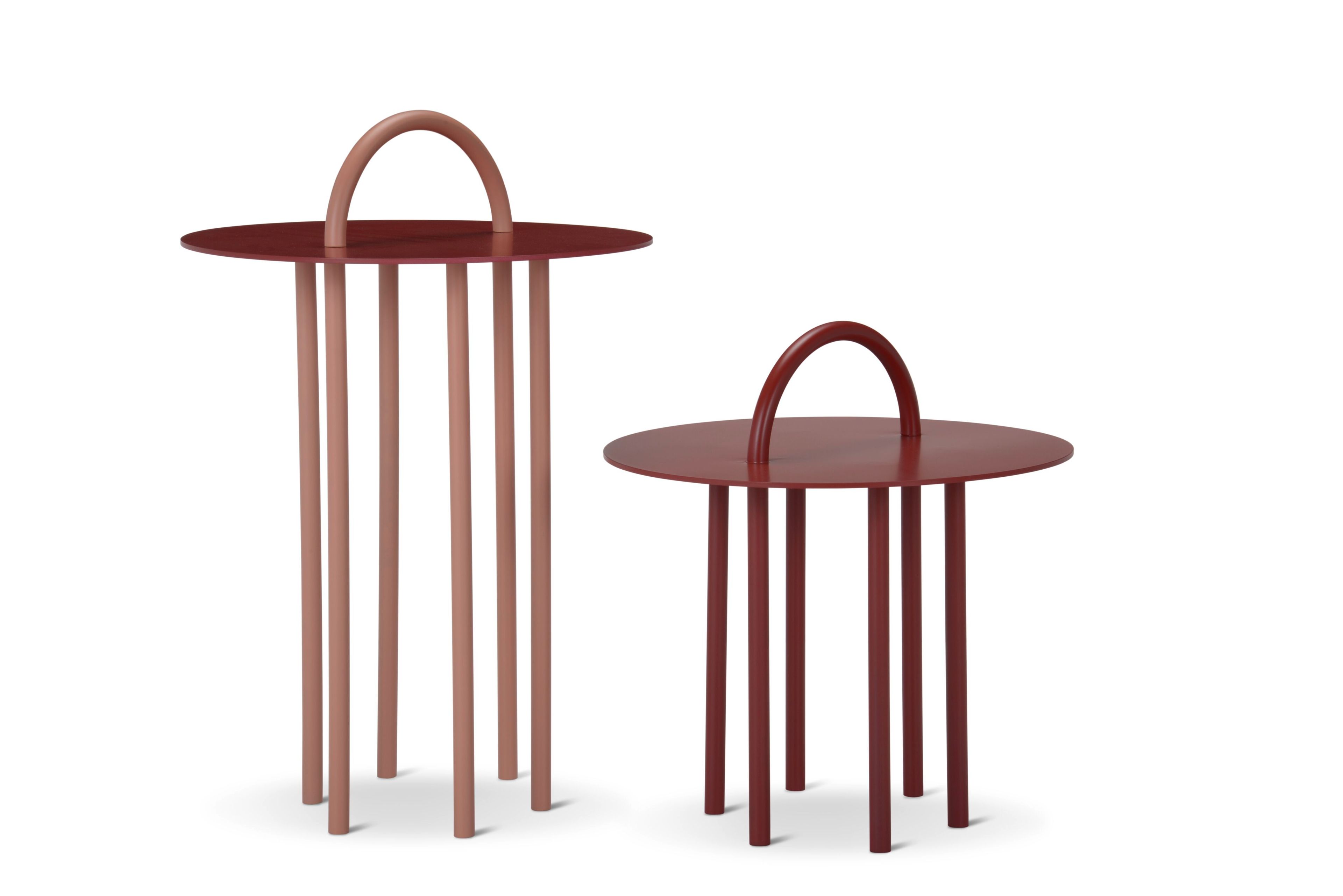 Круглый металлический журнальный столик Adrenalina Obiquo ARCH-00072066 - Вид №2