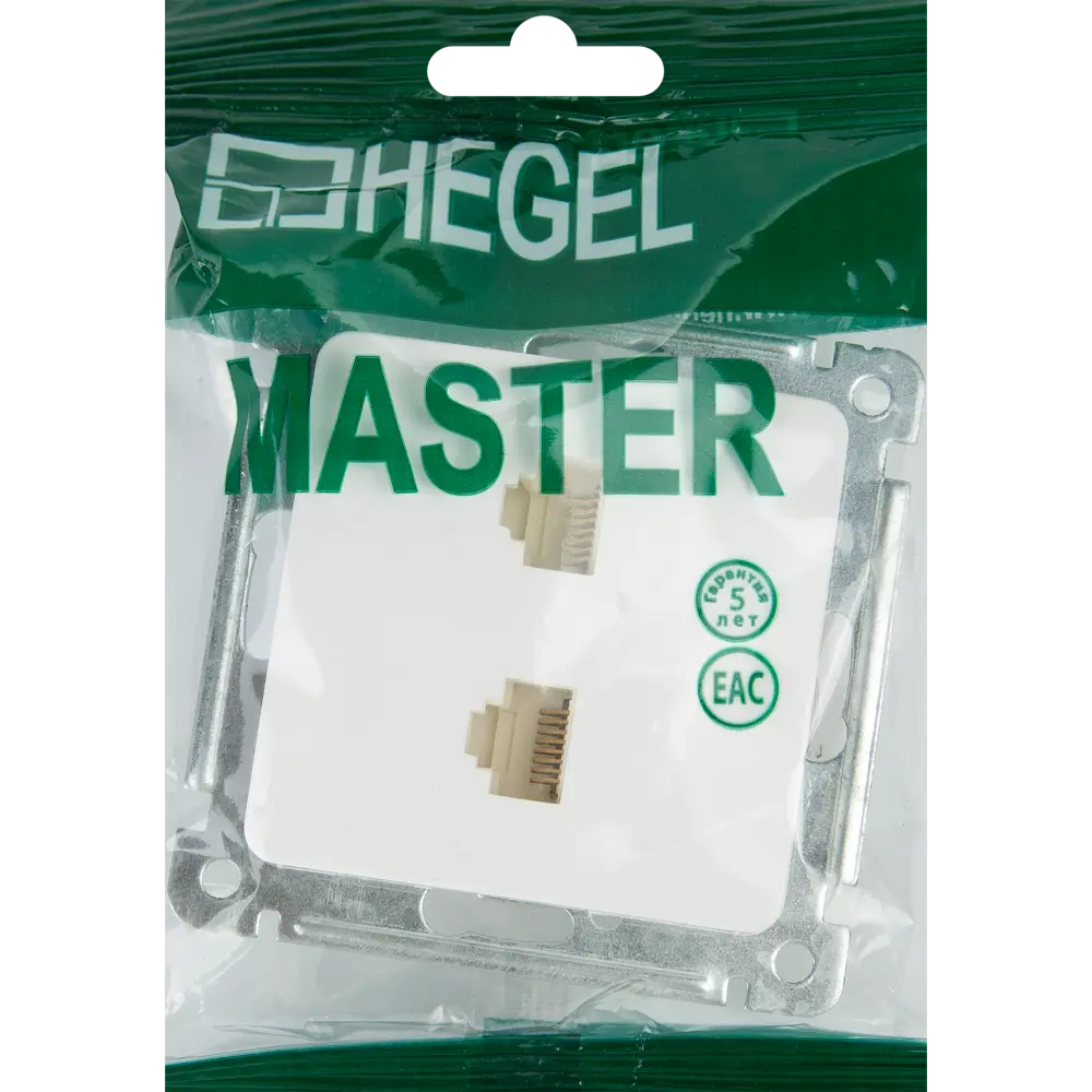 Розетка компьютерная встраиваемая Hegel РСКК-440 цвет белый 82493544 STLM-2006379  - Вид №4