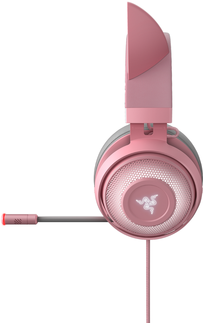 RZ04-02980200-R3M1 kraken kitty ed. - quartz- usb surround sound headset Razer Santreyd  - Вид №4