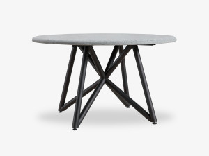 Круглый стол для сада в пеперино