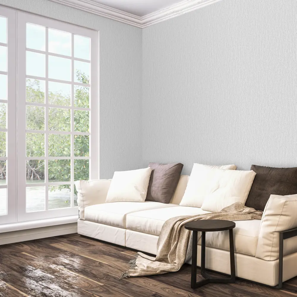 Обои флизелиновые Ateliero Kora светло-серые 1.06 м AT1016-17ОАВ STLM-2142955 - Вид №4