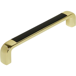 Мебельная ручка-скоба 8502 128 мм, золото