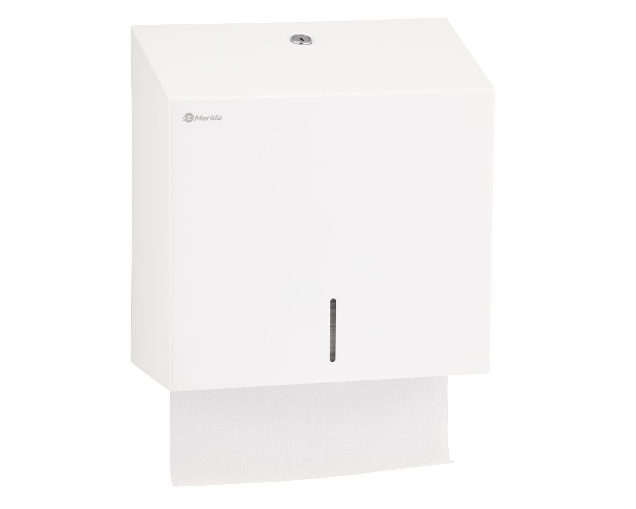 ASB103 Контейнер для бумажных полотенец STELLA WHITE LINE MAXI, белый Merida  - Вид №4