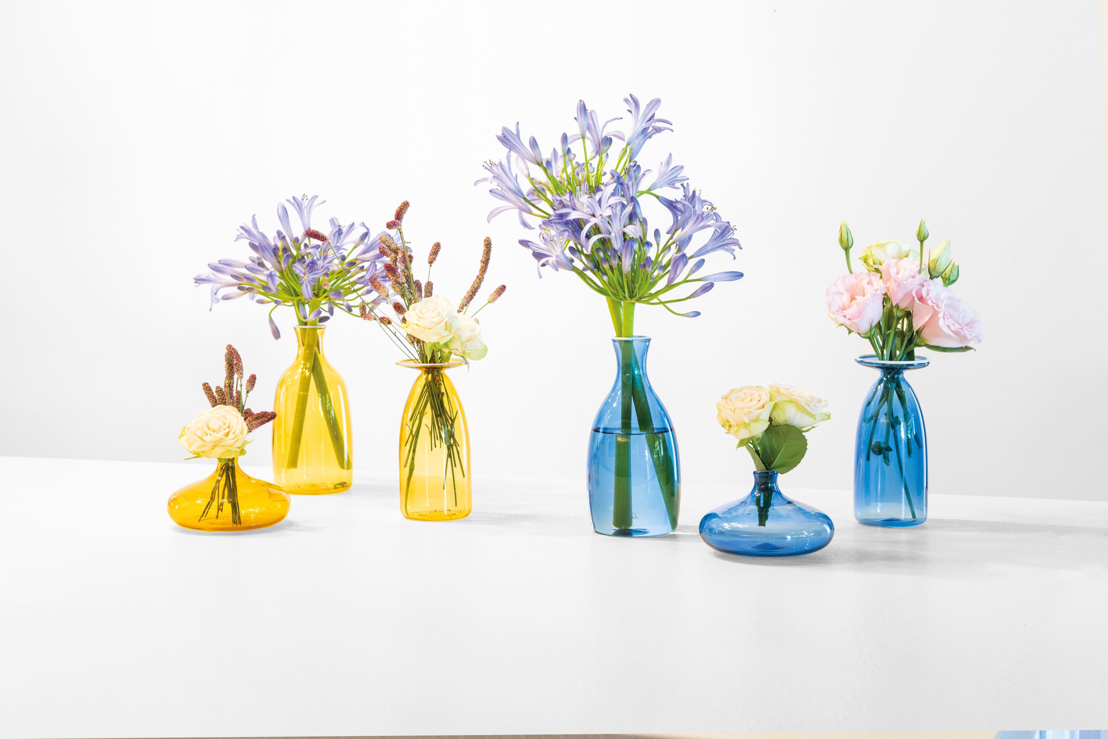 ВАЗа ручной работы из боросиликатного стекла Zafferano цветок ARCH-00110416 - Вид №7