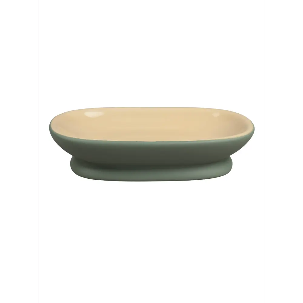 Мыльница хлоя керамика зеленый Santreyd STLM-2028834