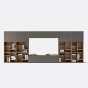 095714 Мебельная стенка с тумбой под ТВ Treku Lauki