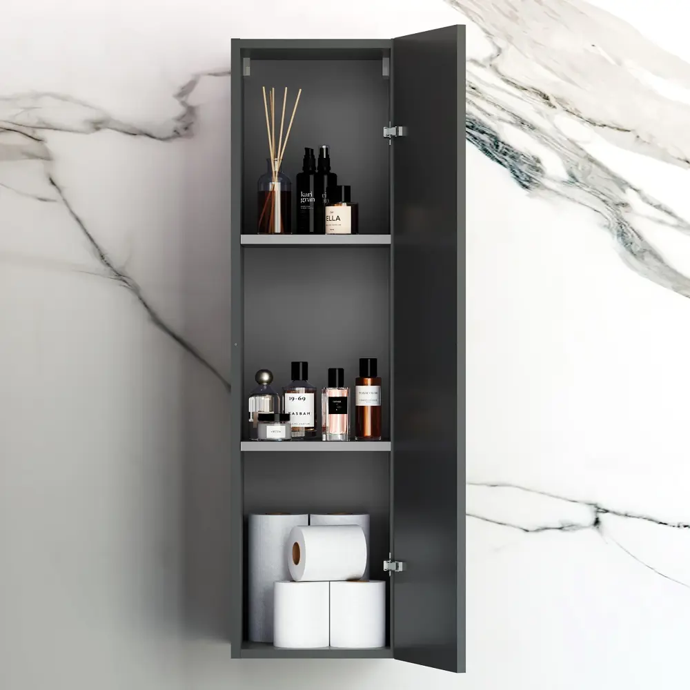 Пенал для ванной AM.PM Struktura в стиле графит 86811739 STLM-0071825 - Вид №6