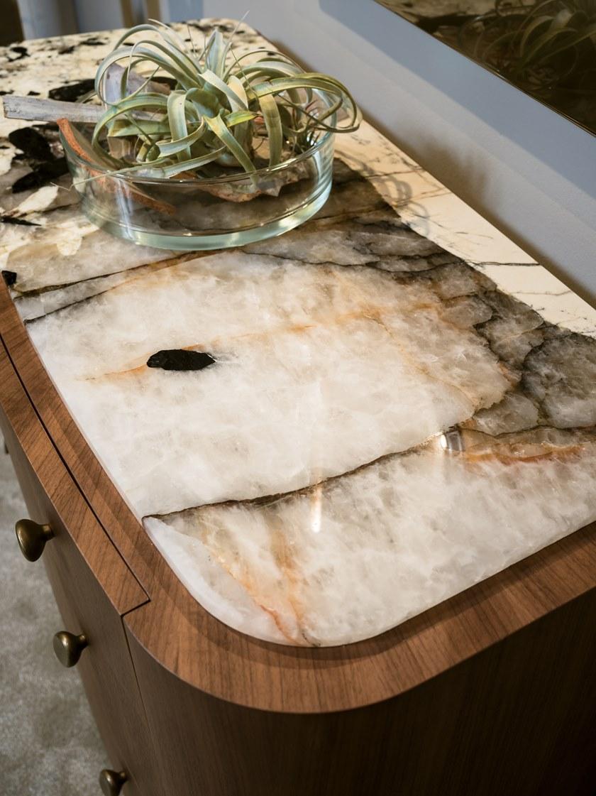 Bellotti Ezio Комод из орехового дерева с мраморной столешницей Gea 2018-71 - Вид №2