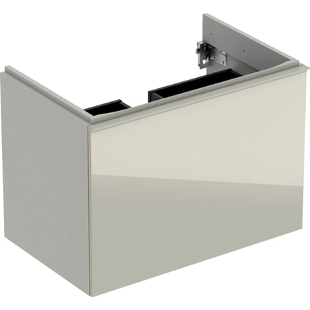 500.609.01.2 Шкафчик для раковины Geberit Acanto, с одним выдвижным ящиком, одним внутренним выдвижным ящиком и сифоном Geberit  - Вид №13