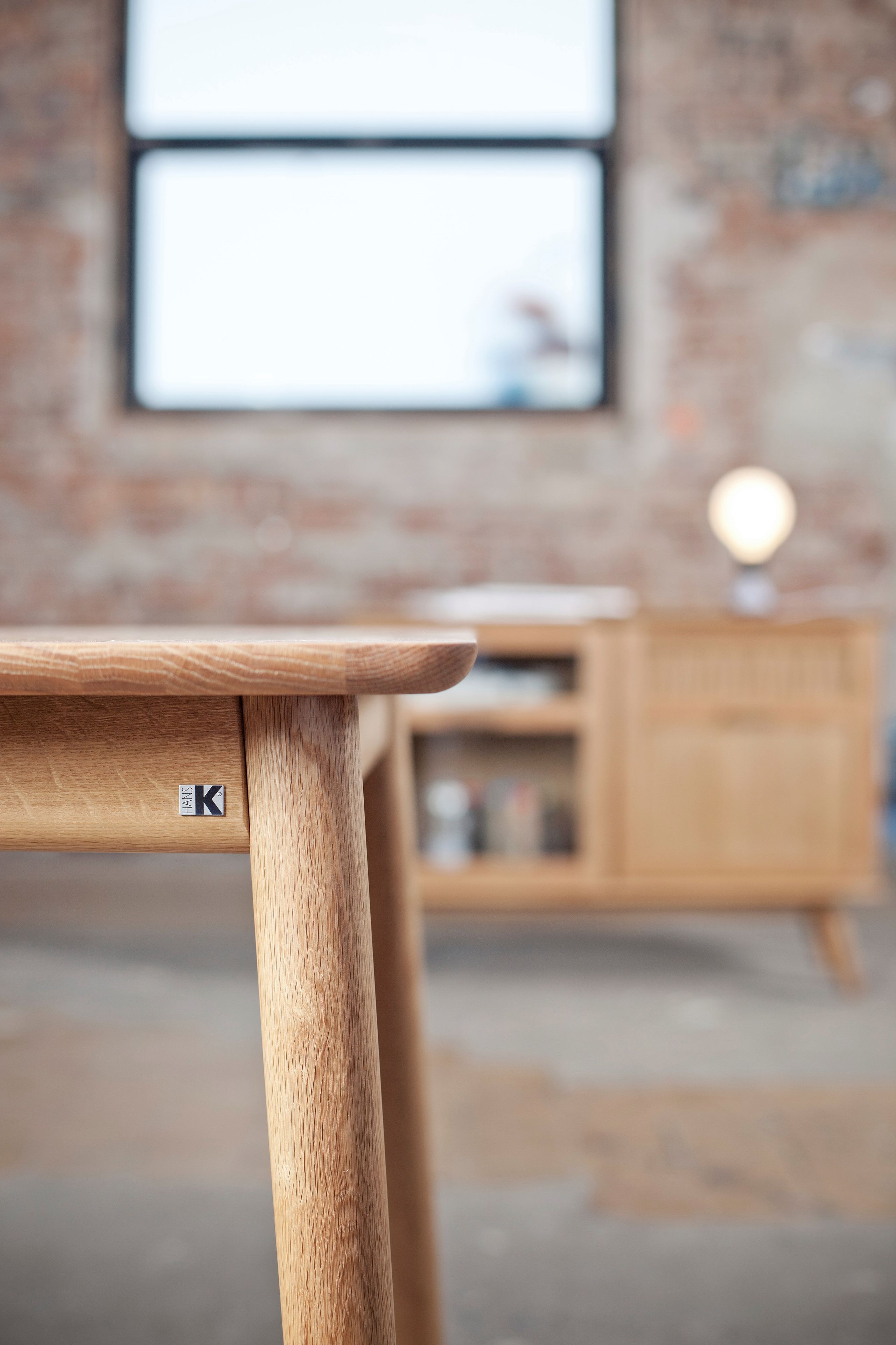 Прямоугольный выдвижной стол из дуба Hans K ZigZag ARCH-00055982 - Вид №2