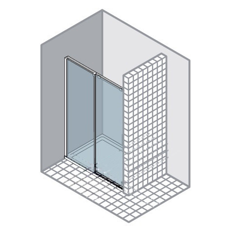 QTN2 Quadra collection Раздвижная дверь DUKA 45011 - Вид №1