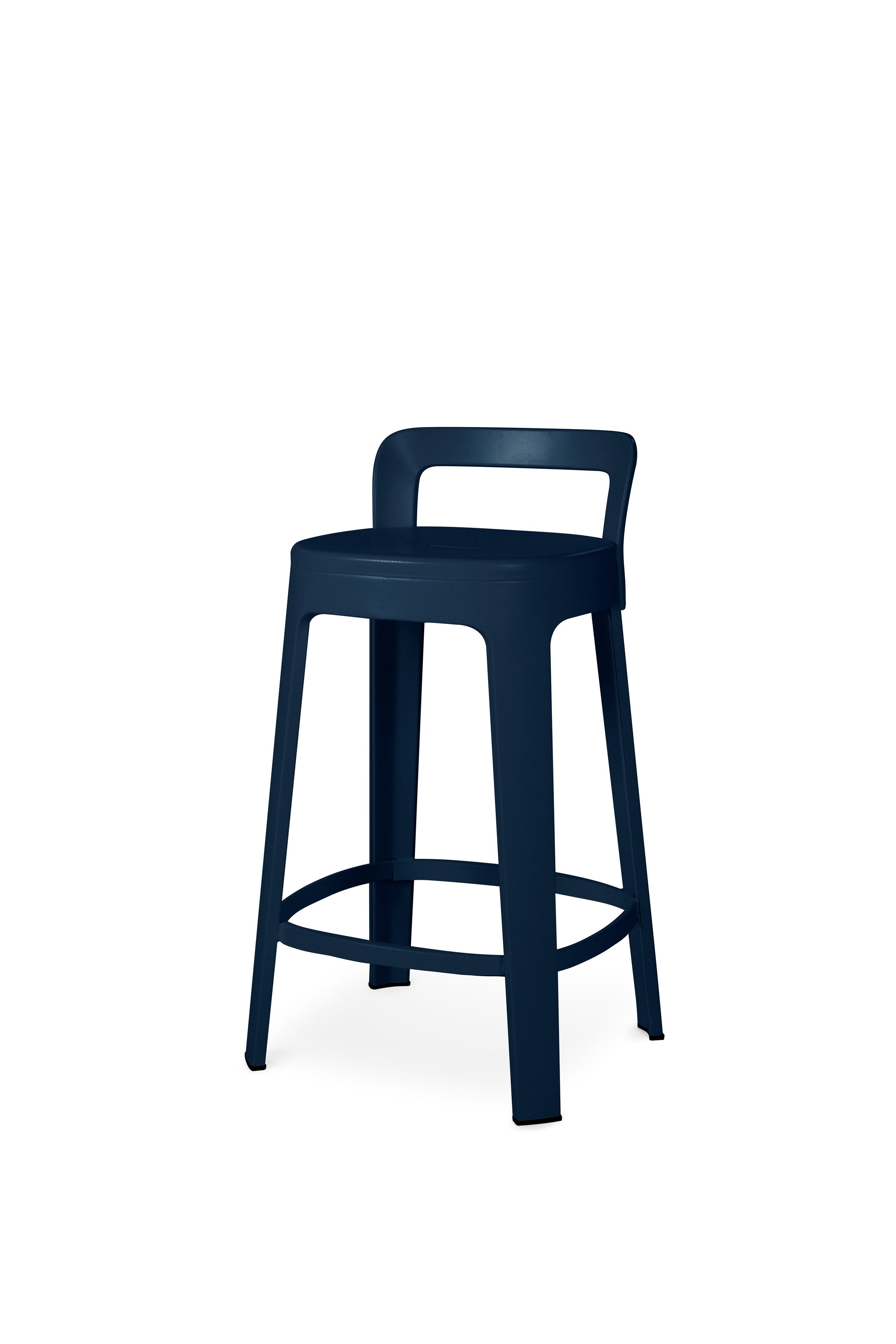 Высокий стальной барный стул RS Barcelona OMBRA ARCH-00105359 - Вид №24