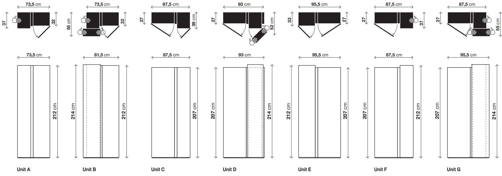 Kristalia Модульный книжный шкаф Blio sun-id-1367322 - Вид №14
