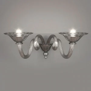 Бра 1382/A2 K CR от Sylcom SYLCOM СВЕЧА 245927 Прозрачный;хром