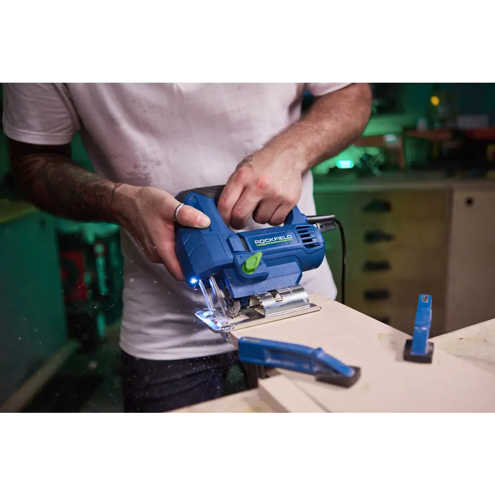 Сетевой лобзик Rockfield RF55JS для точного распила дерева и металла 89366501 STLM-0846101 - Вид №22