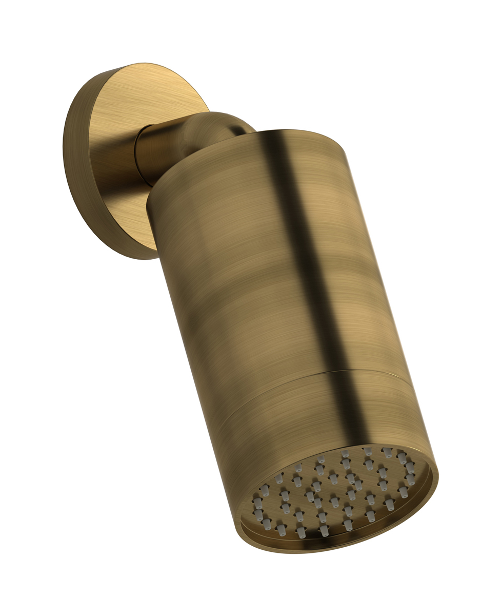 Верхний душ с Кронштейн для душа WE ARE IB id085os_2 Modern Bronze Spot