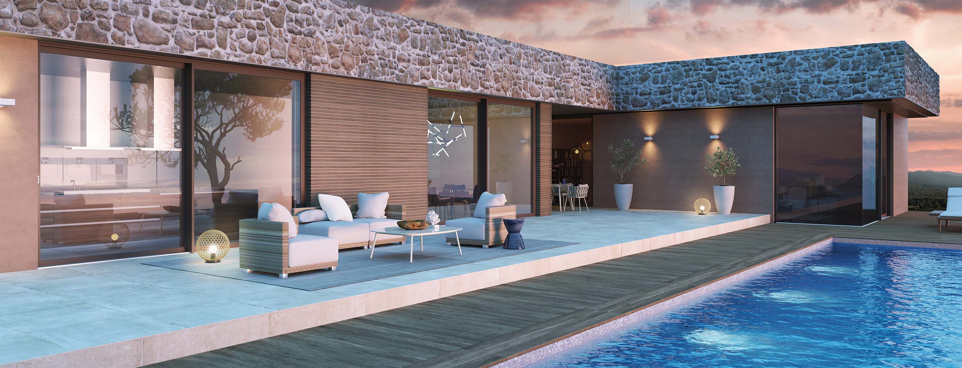 Алюминиевое раздвижное окно D&V Serramenti ASE 60 ARCH-00054617 - Вид №3