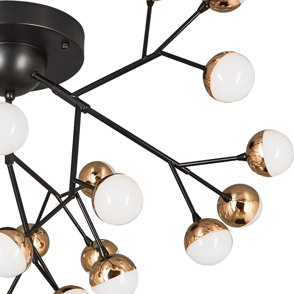 Люстра Freya FR5149PL-27G — элегантное черно-белое освещение для гостиной 89168212 STLM-0079412 - Вид №5