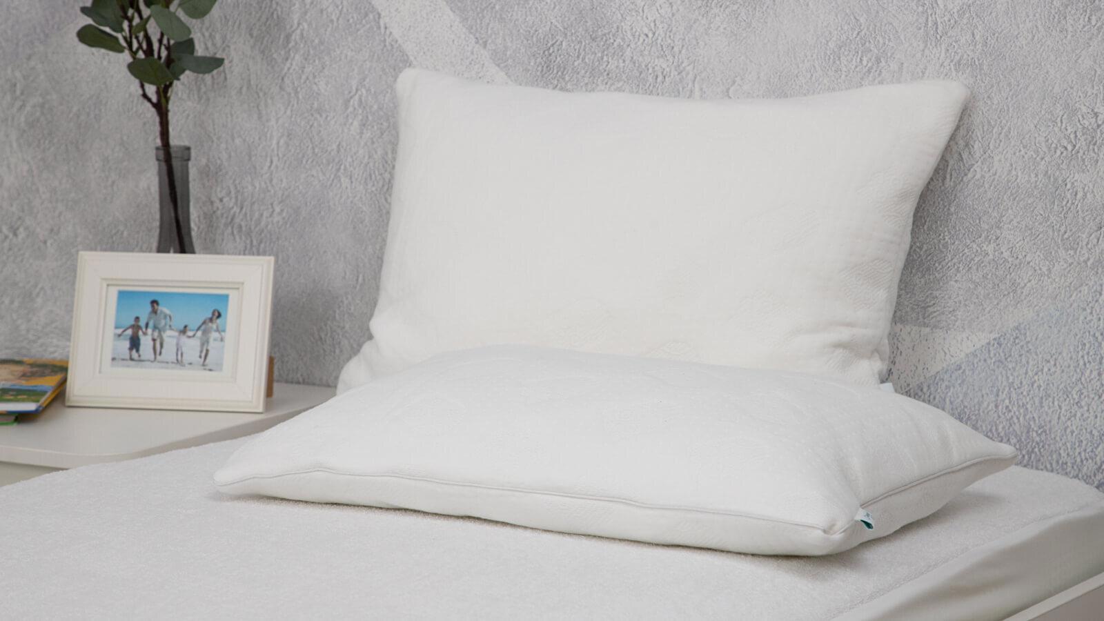 91071719 Подушка анатомическая Sleepy 3+ 38x60 см, полиэфирное волокно STLM-0468730 ASKONA