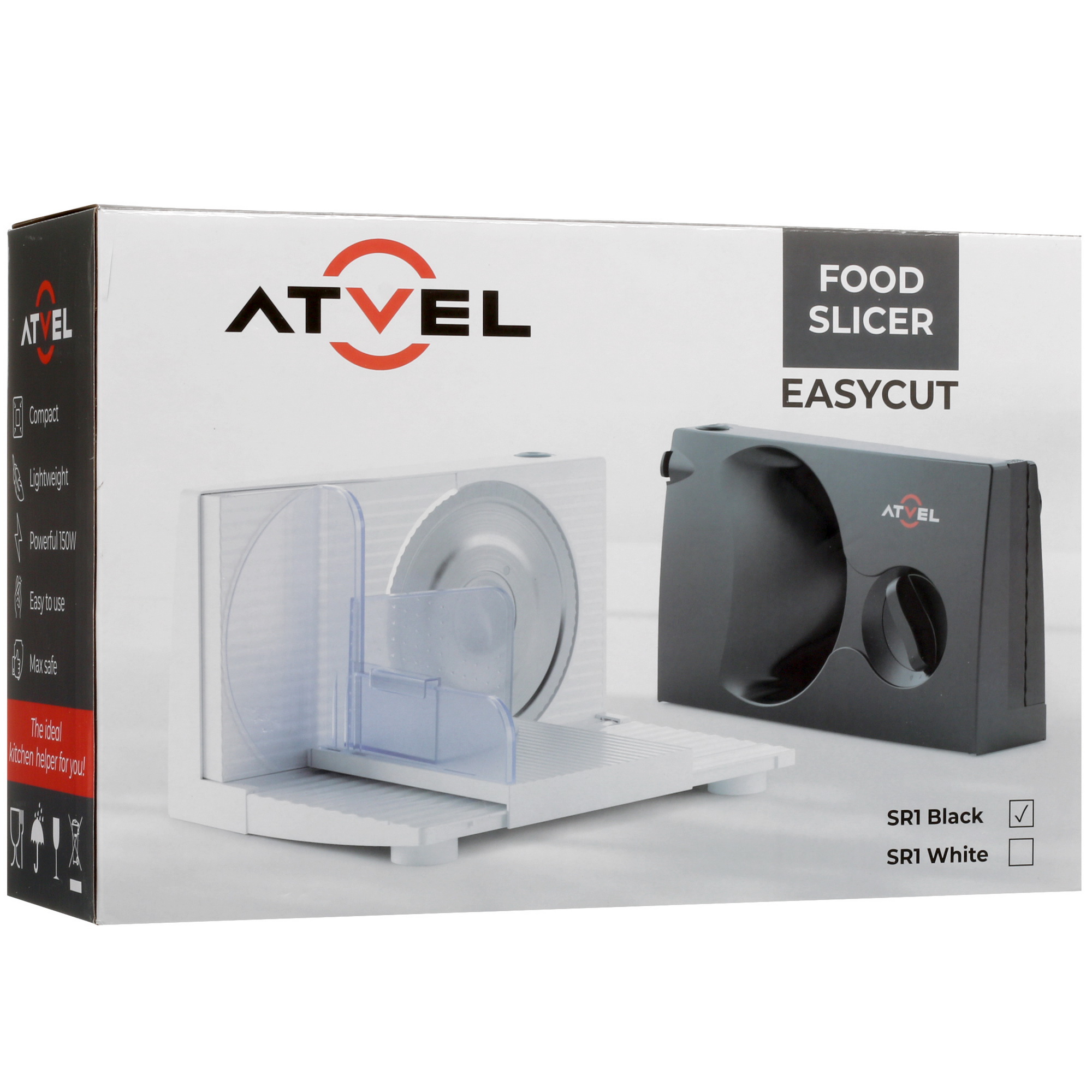 9010555 Ломтерезка Atvel EasyCut SR1 черный STDN-0047845 - Вид №8