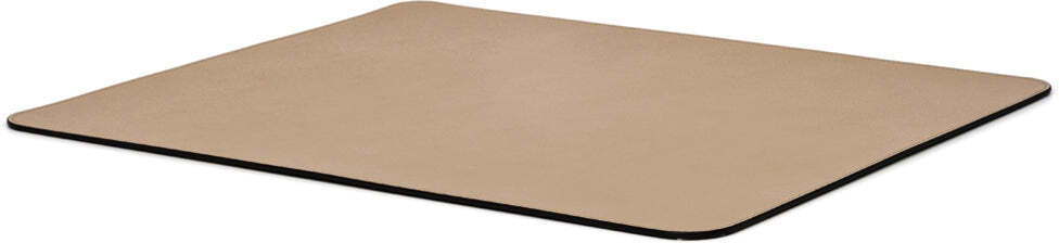 Прямоугольная подставка для столовых приборов с закругленными углами - 50x40 см / зернистая кожа_coffee