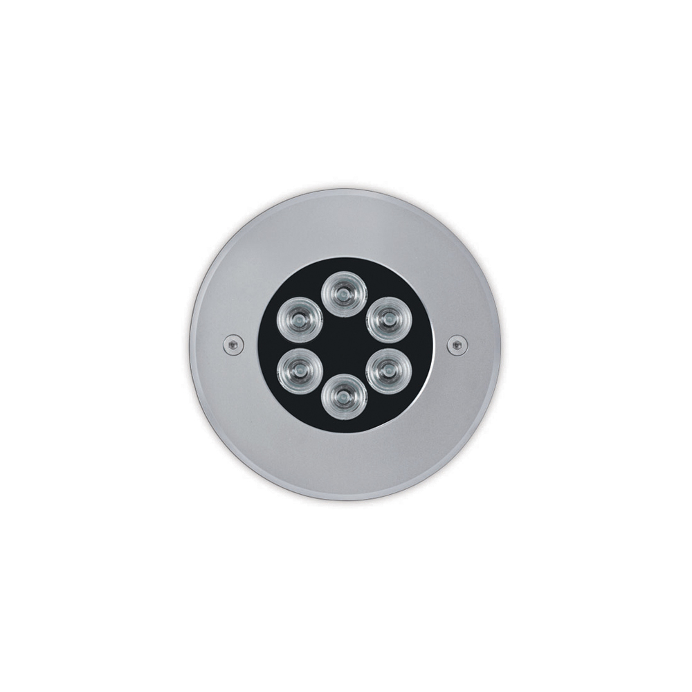 8480261 Встраиваемый в пешеходный пол Platek MINI FULL INOX  MINI FULL INOX - 6 LED 4000K 9° 