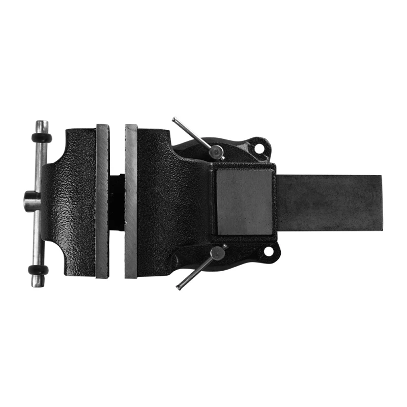 Тиски чугунные поворотные с наковальней "БОР" 200мм BERGER BG1339 Верстакофф  - Вид №3