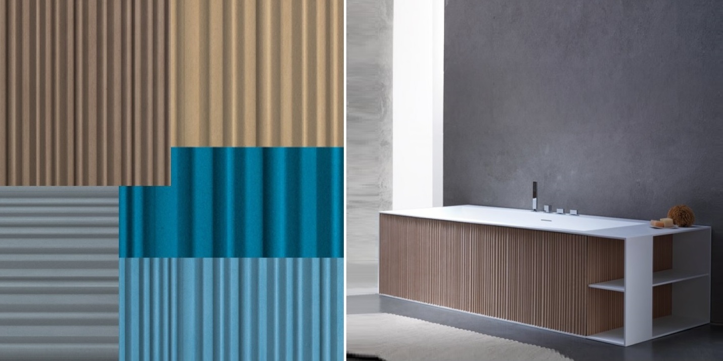 Ванна напольная с панелями Veer 250 см Karolitalia VEERRULE250X120 - Вид №5