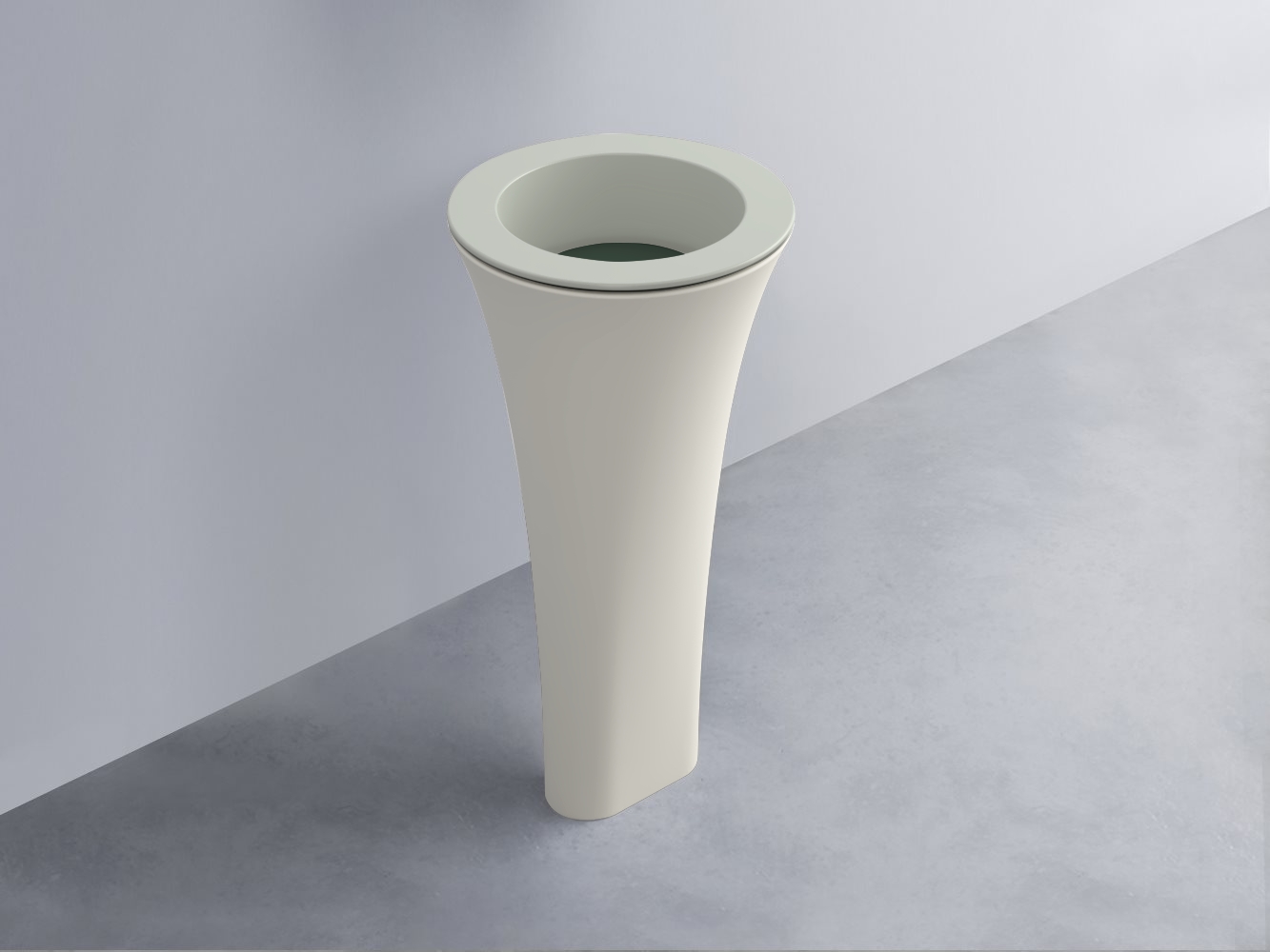 AMLA45-PM+AMPILT-MU+AMCOLT-TL Раковина Amedeo Tondo отдельностоящая cielo Enjoy + Amedeo Ceramica Cielo