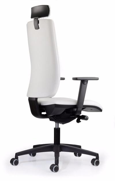 TALIN Кожаное кресло руководителя с 5 спицами и подголовником sun-id-1462113 - Вид №1