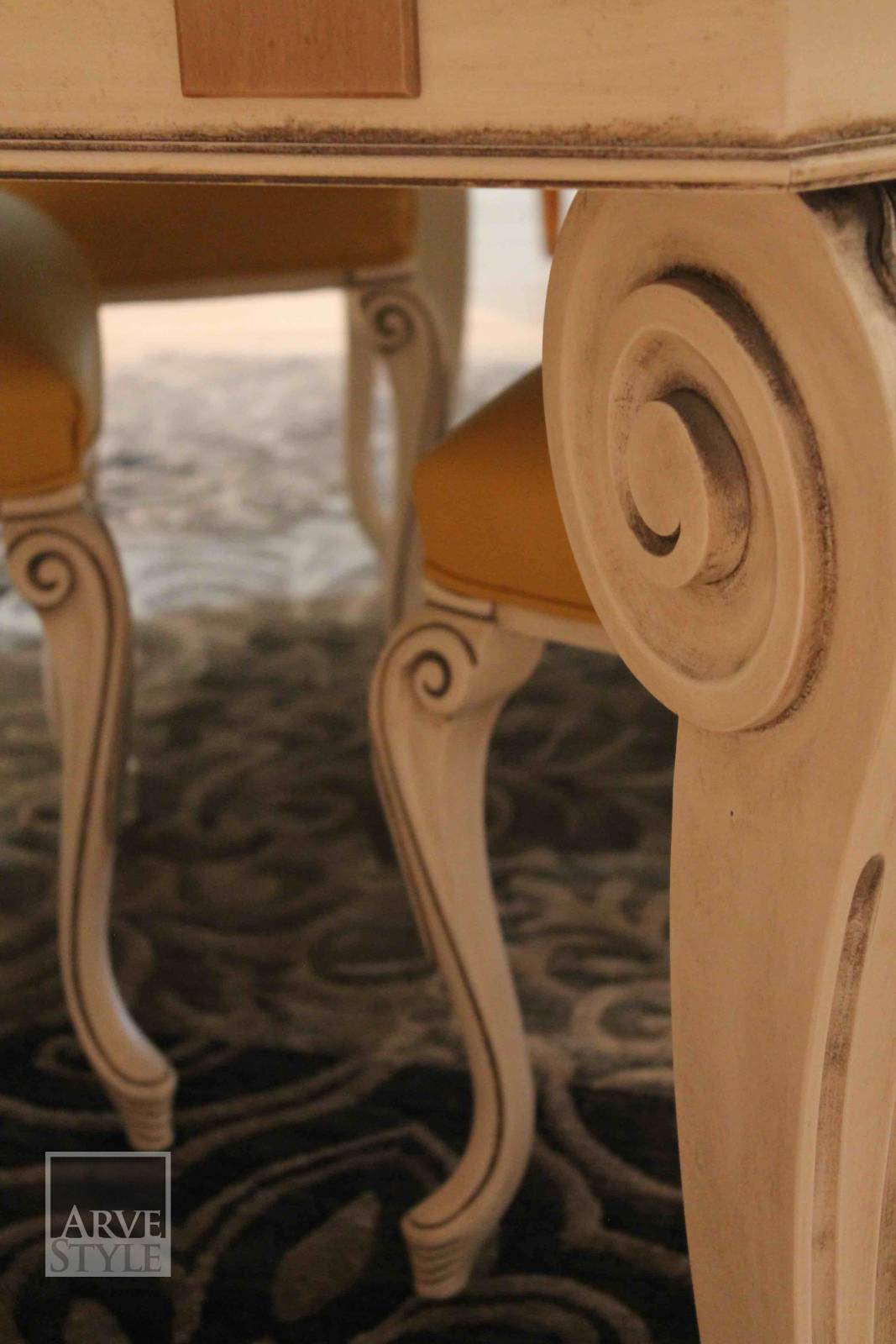 Деревянный прямоугольный выдвижной стол для гостиной Arvestyle паркет ARCH-00136063 - Вид №17