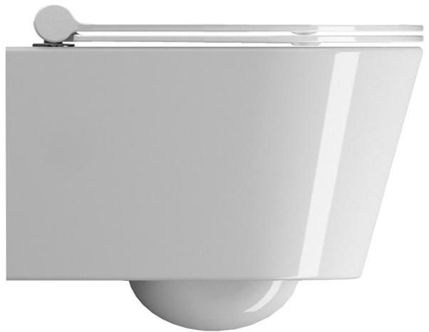 8610111 Подвесной унитаз настенный Белый GSI ceramica Norm Италия - Вид №1