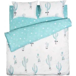 Комплект постельного белья Amore Mio Тропикана двуспальный сатин разноцветный