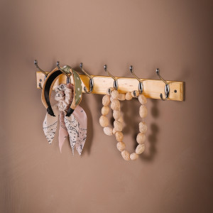 Вешалка для пальто и шапки , 680x70x50 мм, сосна LJPS0025 Public Steel Россия