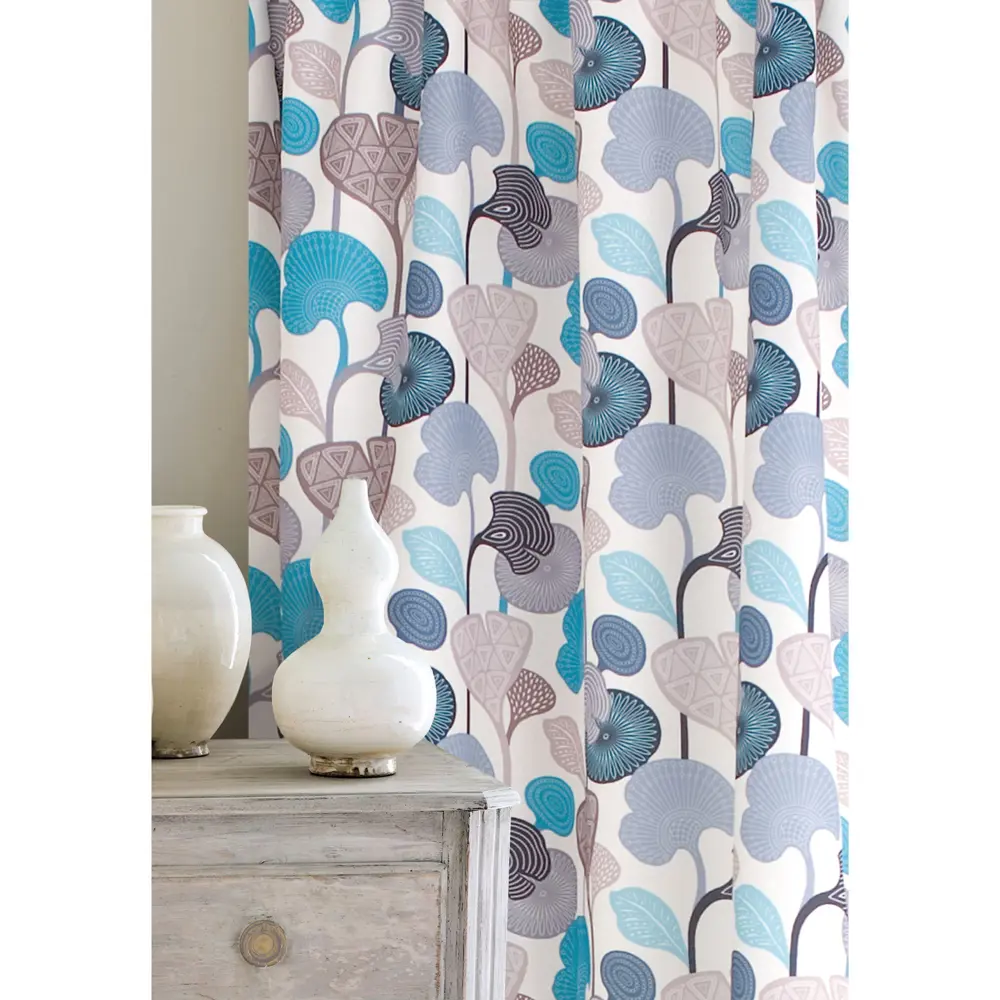 Штора на ленте «Аватар» 140х260 см цвет бирюзовый SEASONS STLM-2092497 - Вид №7